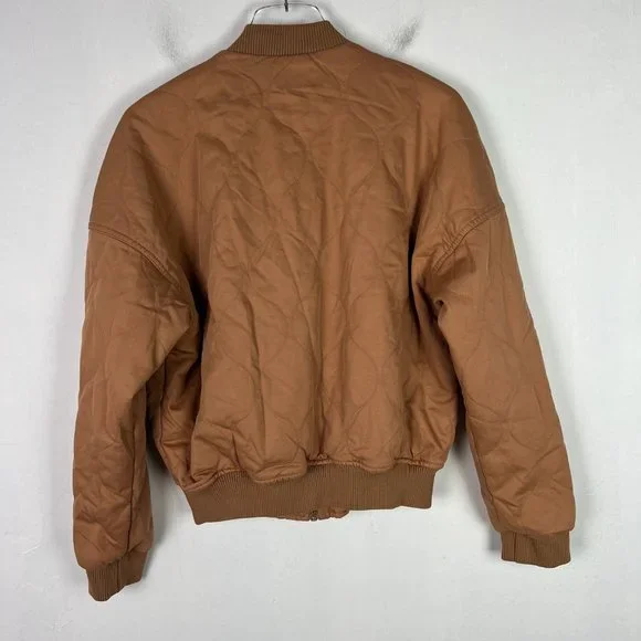 NWT Universal Thread Quilted Utility Jacket Tan Plus Size XXL NEW - Picture 9 of 14